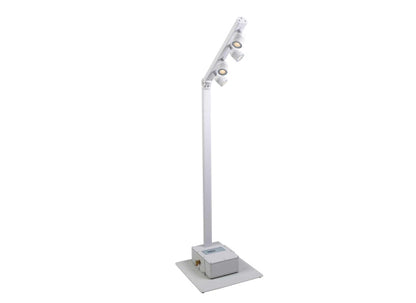 Briteq BTI-Akkupole LED Lichtanlage, weiß, WW, 4x 5W LED Spot