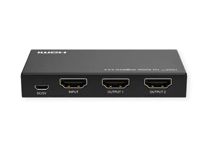 Value HDMI Video-Splitter, 2-fach, 4K, schwarz