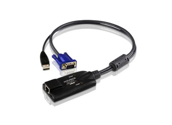 Aten KA7570 USB-VGA-KVM Kabel, schwarz, 0.2m