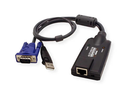 Aten KA7570 USB-VGA-KVM Kabel, schwarz, 0.2m