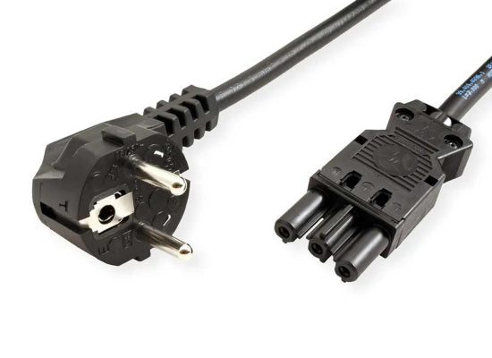 Bachmann GST18-3 Gerätezuleitung, schwarz, 5m