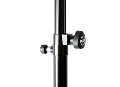 K&M 214/6 Boxenstativ, Alu, schwarz
